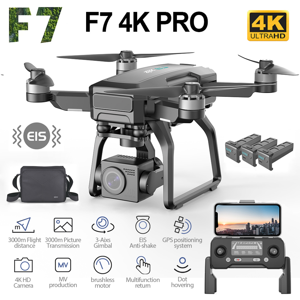 SJRC F7 PRO GPS Drone 4K Dual  - T-Motor F7 Pro Flight Controller recensione e prezzo